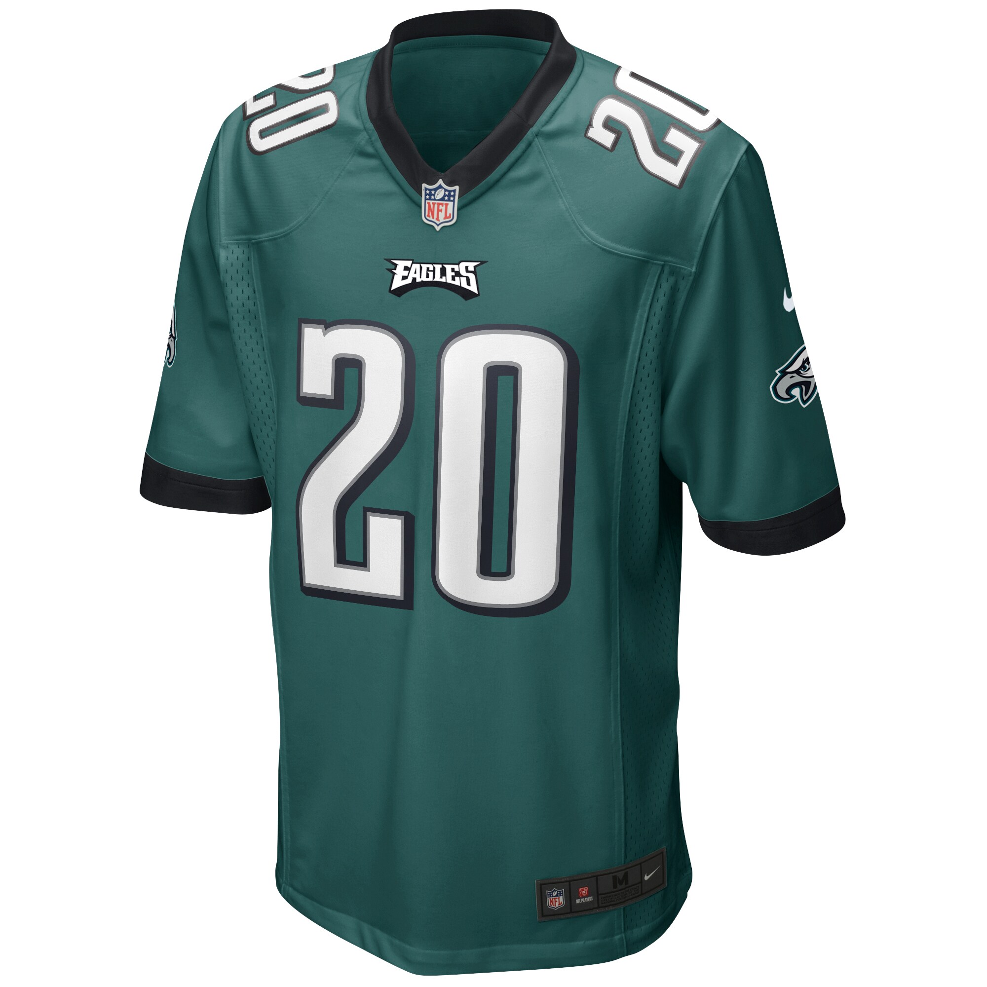 Brian Dawkins Philadelphia Eagles Game Retired Player Jersey - Midnight Green