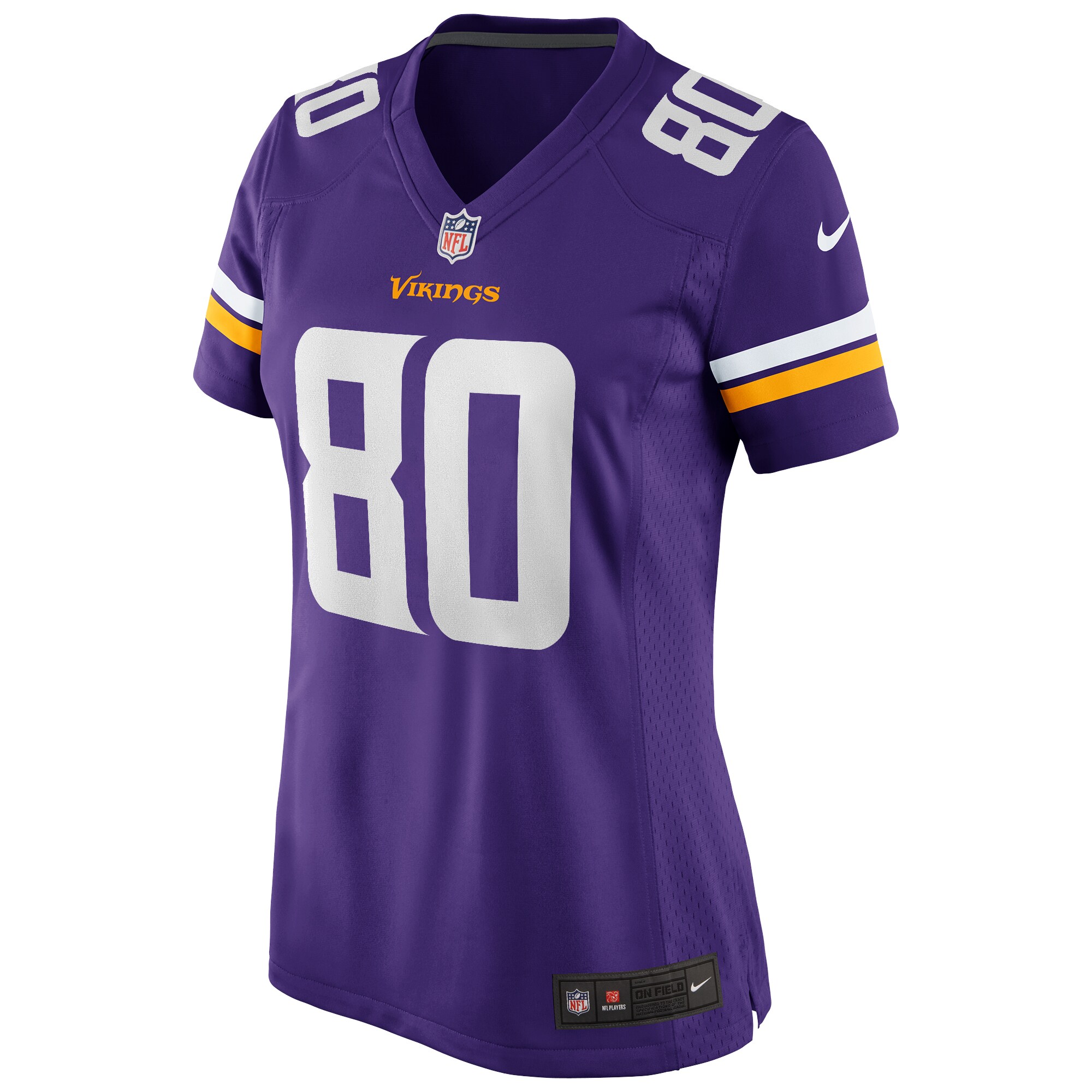 Cris Carter Minnesota Vikings Women's Game Retired Player Jersey - Purple