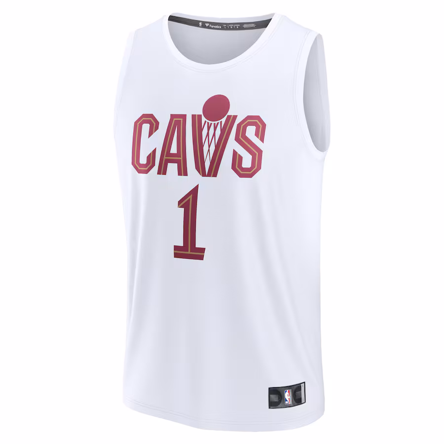 Max Strus Cleveland Cavaliers Fanatics Fast Break Replica Player Jersey - Association Edition - White