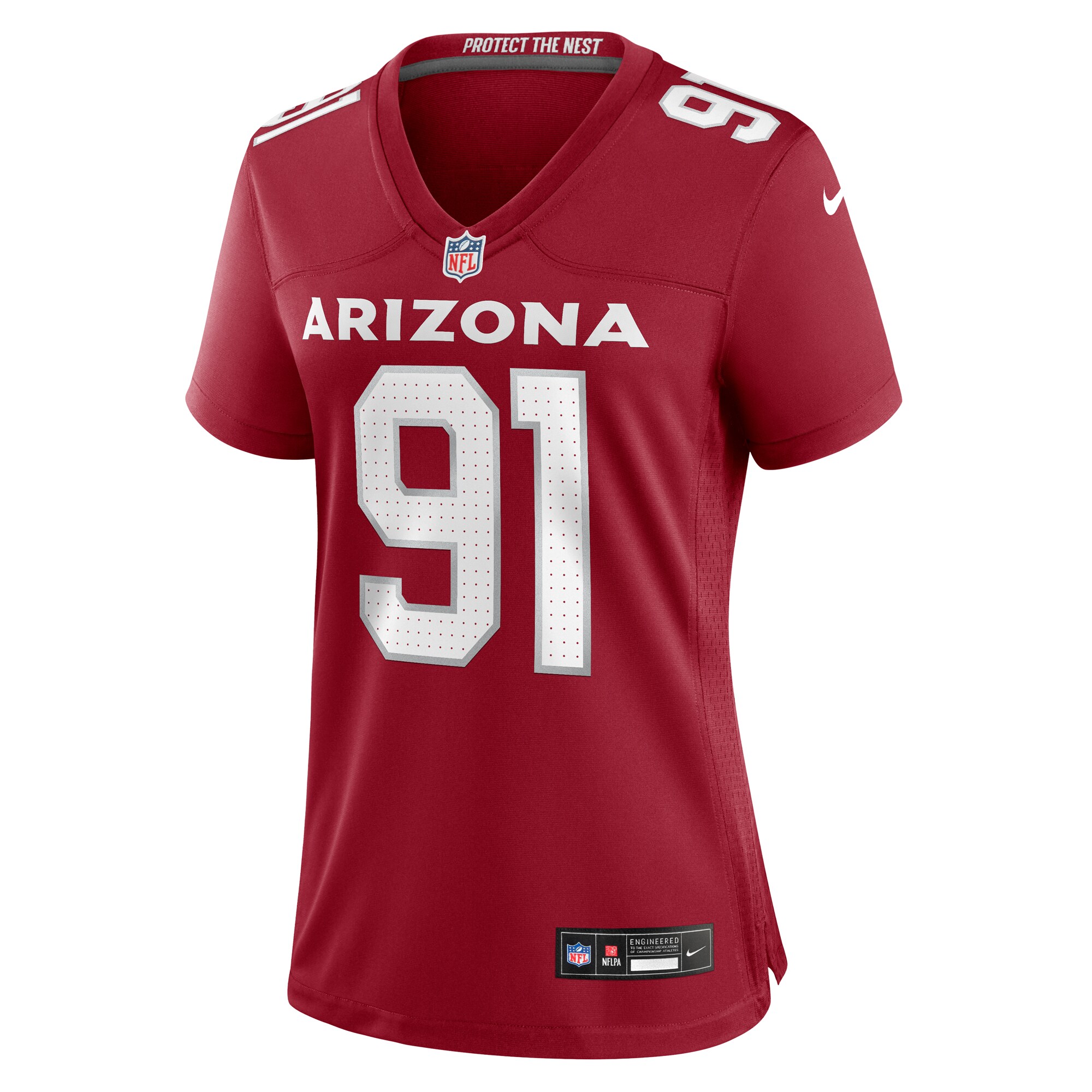 L.J. Collier Arizona Cardinals Women's Women's Team Color Jersey - Cardinal