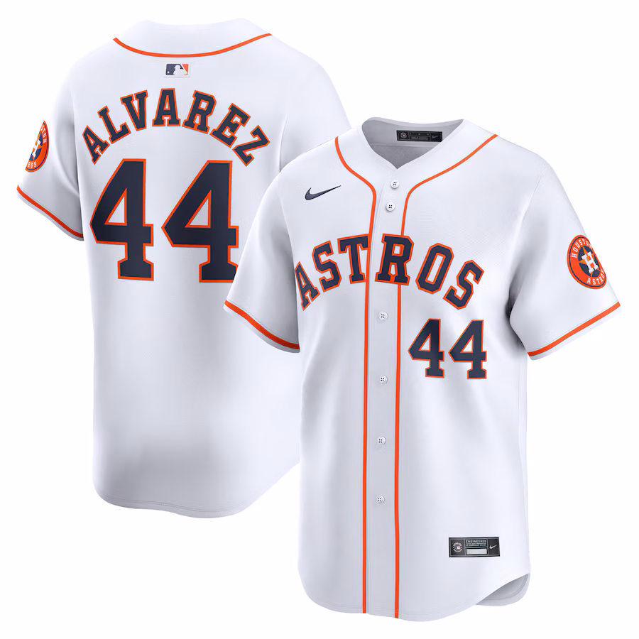 Yordan Alvarez Houston Astros Nike Home Limited Player Jersey - White