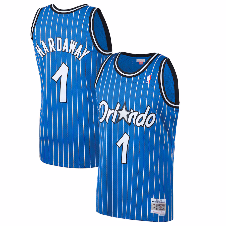 Men's Orlando Magic Penny Hardaway Mitchell & Ness Blue Hardwood Classics Swingman Jersey