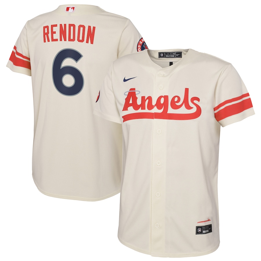 Youth Los Angeles Angels Anthony Rendon Cream City Connect Replica Player Jersey