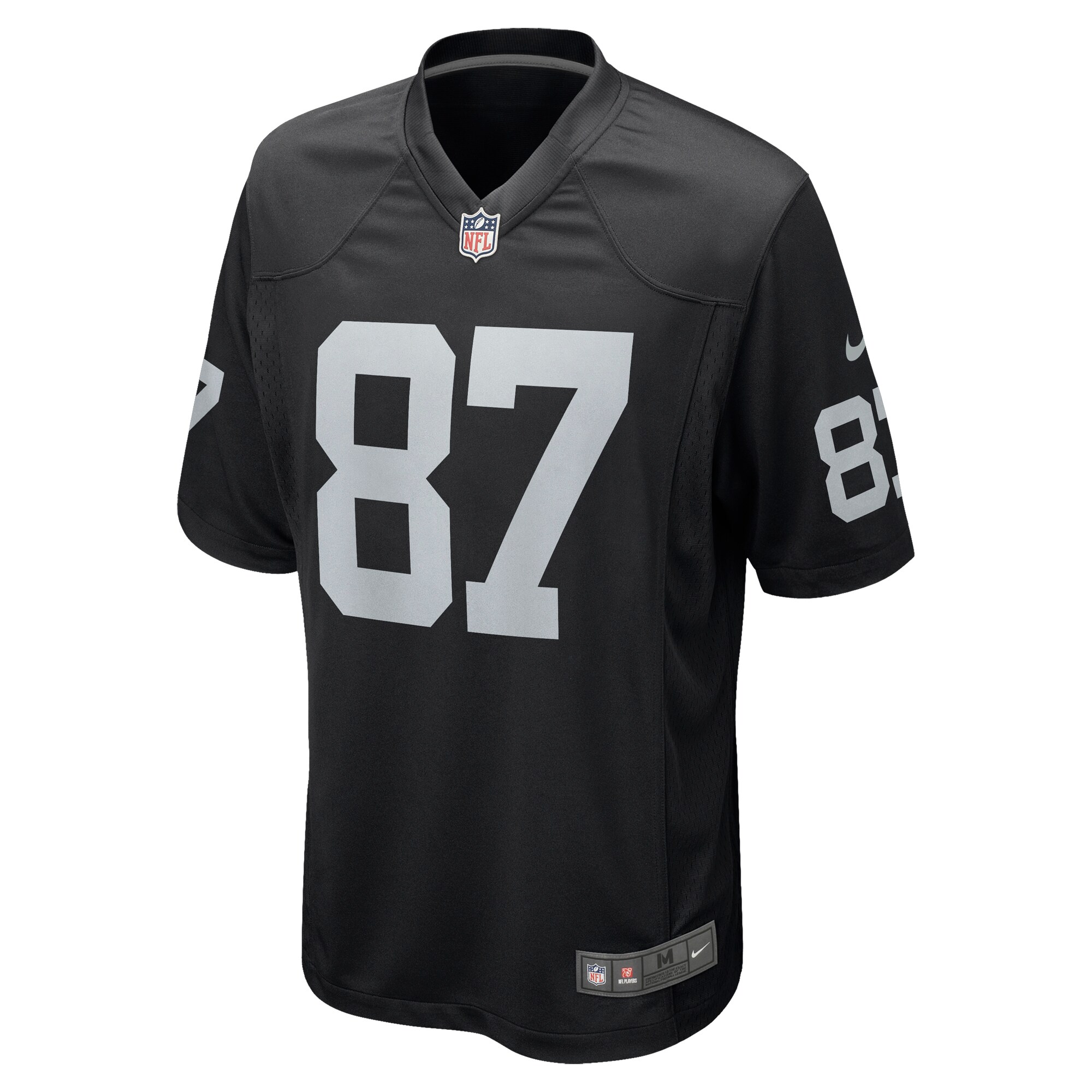 Michael Mayer Las Vegas Raiders 2023 NFL Draft Pick Game Jersey - Black
