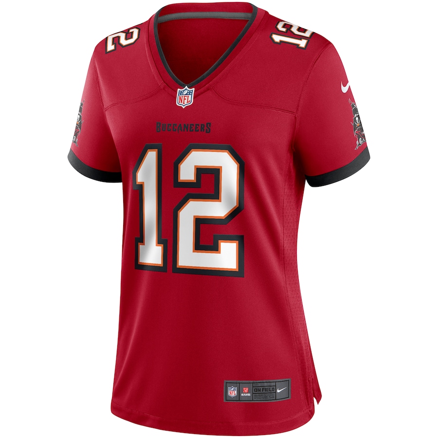 Womens Tampa Bay Buccaneers Trent Dilfer Red Game Retired Player Jersey