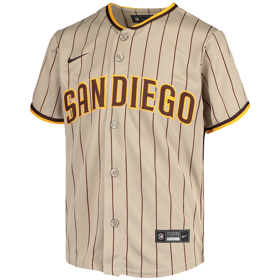 Youth San Diego Padres Fernando Tatis Jr. Tan Alternate Replica Player Jersey
