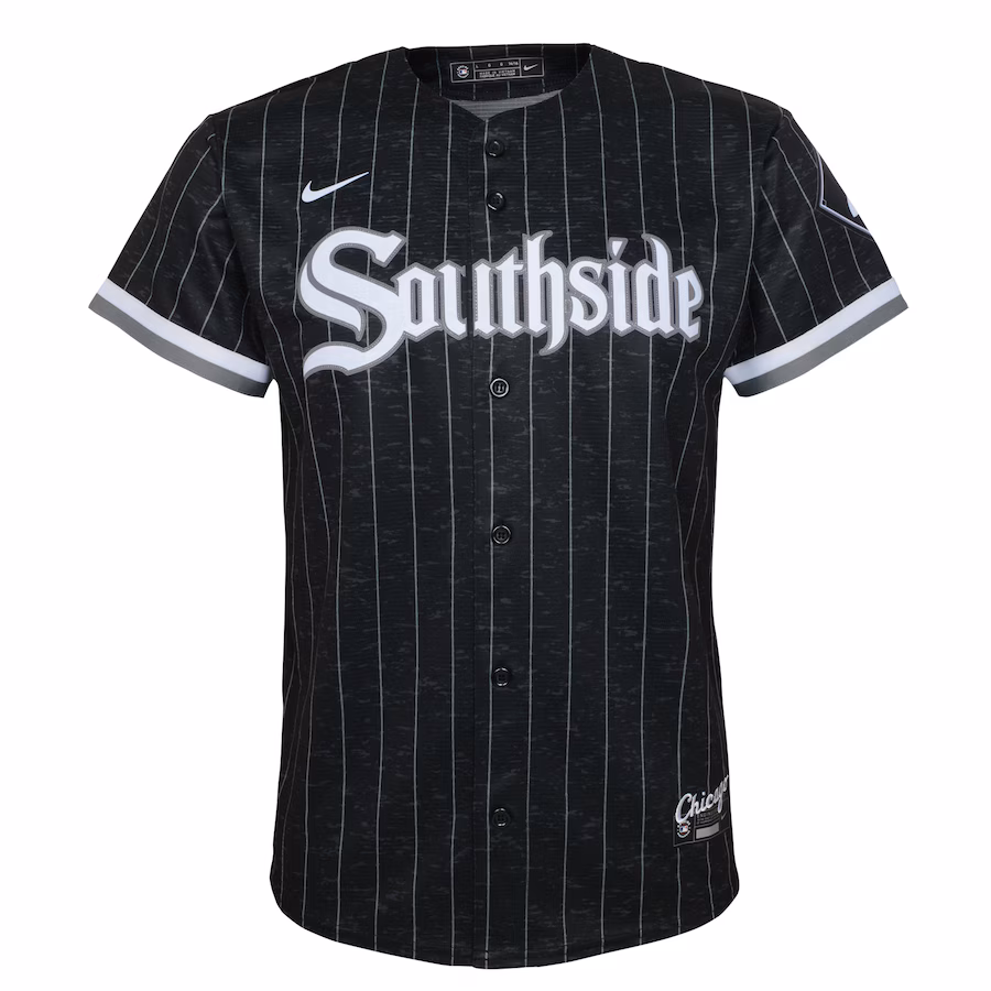 Women's Chicago White Sox Eloy Jimenez Nike Black City Connect Replica Player Jersey
