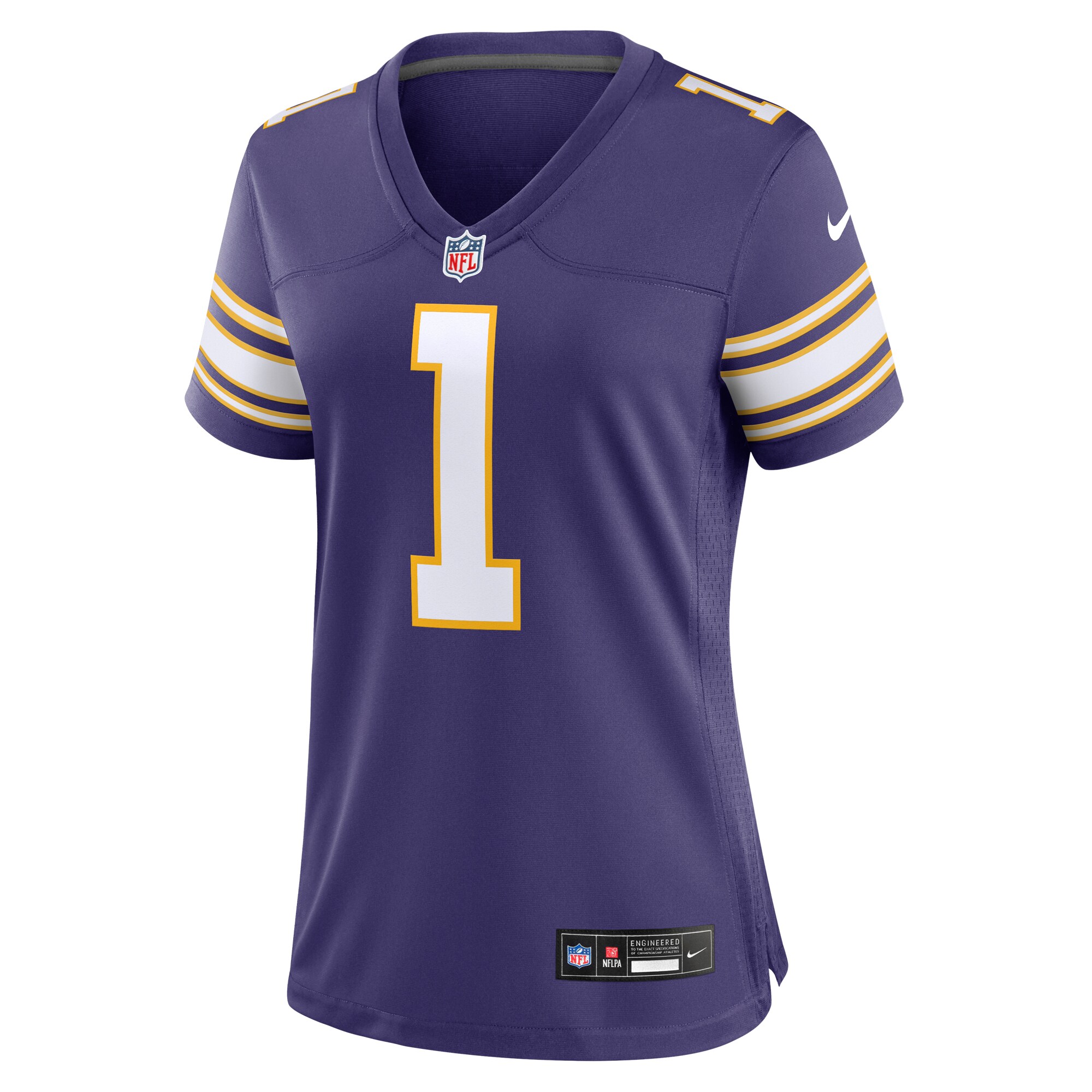 Warren Moon Minnesota Vikings Women's Classic Retired Player Game Jersey - Purple