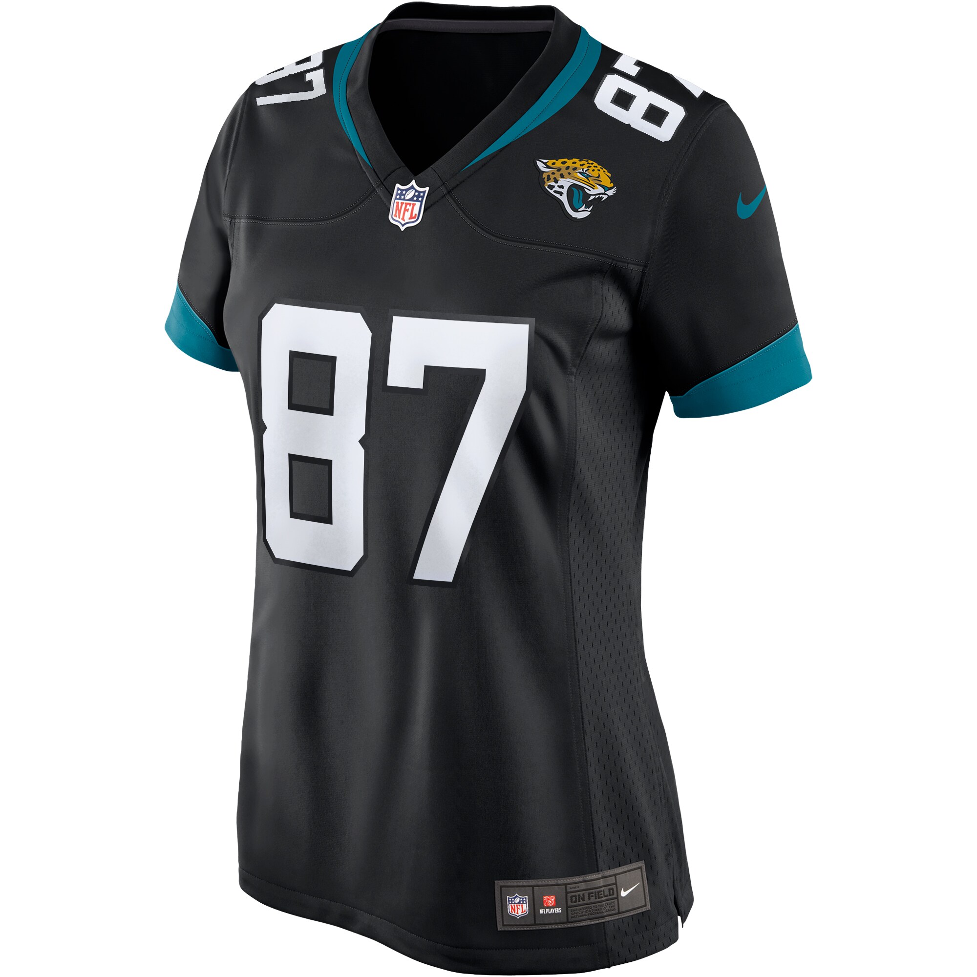 Keenan McCardell Jacksonville Jaguars Women's Game Retired Player Jersey - Black