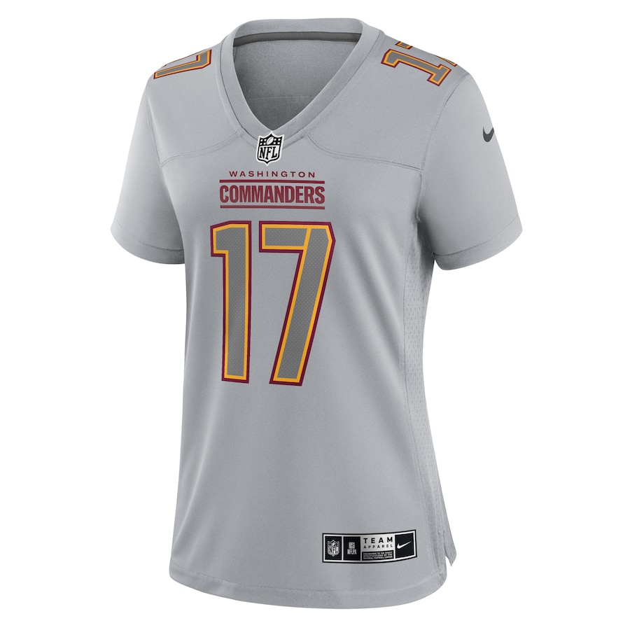 Womens Washington Commanders Terry McLaurin Gray Atmosphere Fashion Game Jersey