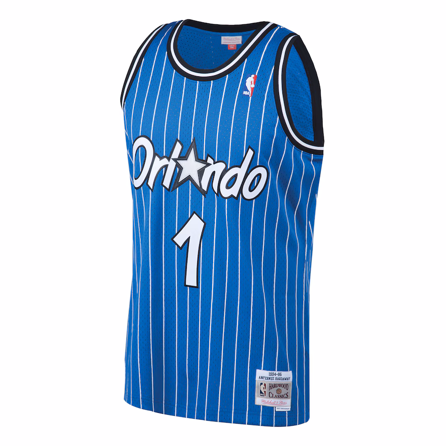Men's Orlando Magic Penny Hardaway Mitchell & Ness Blue Hardwood Classics Swingman Jersey