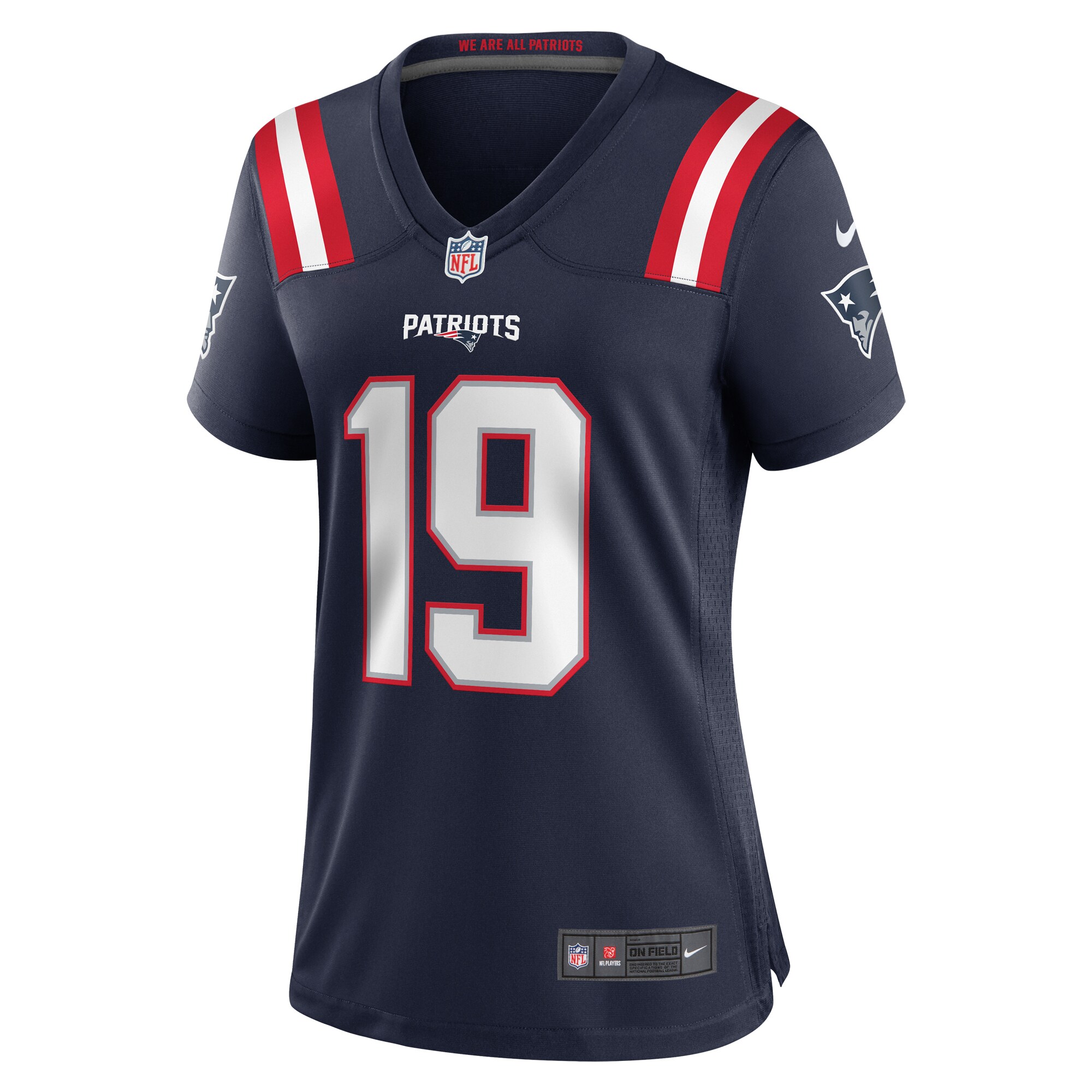 Garrett Gilbert New England Patriots Women's Home Game Player Jersey - Navy