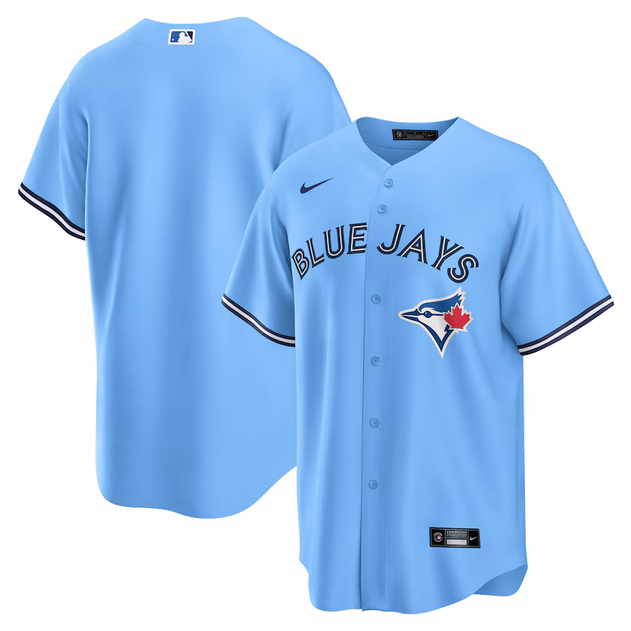 Youth Toronto Blue Jays Nike Powder Blue Alternate Replica Team Jersey