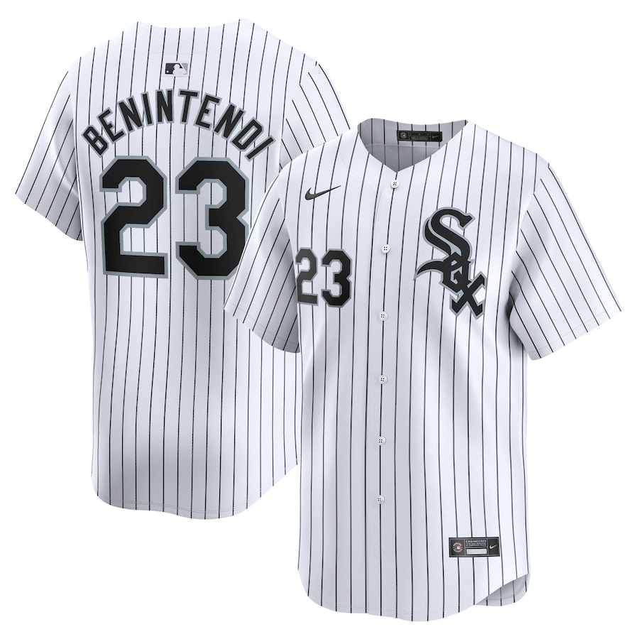 Men's Chicago White Sox Andrew Benintendi White Home Limited Player Jersey