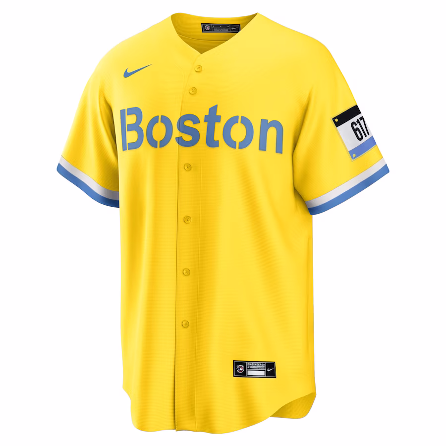 Youth Boston Red Sox David Ortiz Nike Gold Retired Player City Connect Replica Jersey