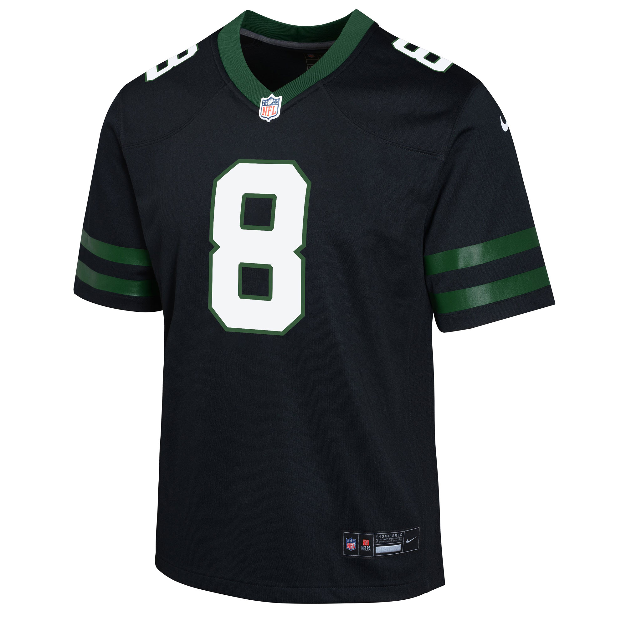 Aaron Rodgers New York Jets Youth Alternate Game Jersey - Legacy Black