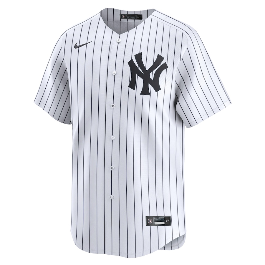 Men's New York Yankees White Home Limited Pick-A-Player Retired Roster Jersey