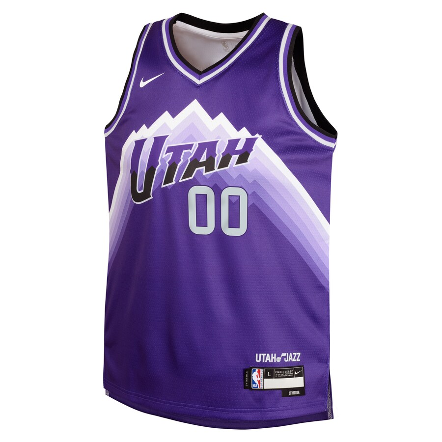 Youth Utah Jazz Jordan Clarkson Nike Purple Swingman Replica Jersey - City Edition