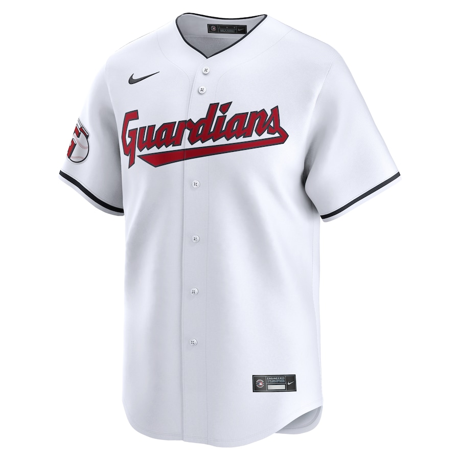 Men's Cleveland Guardians Steven Kwan White Home Limited Player Jersey