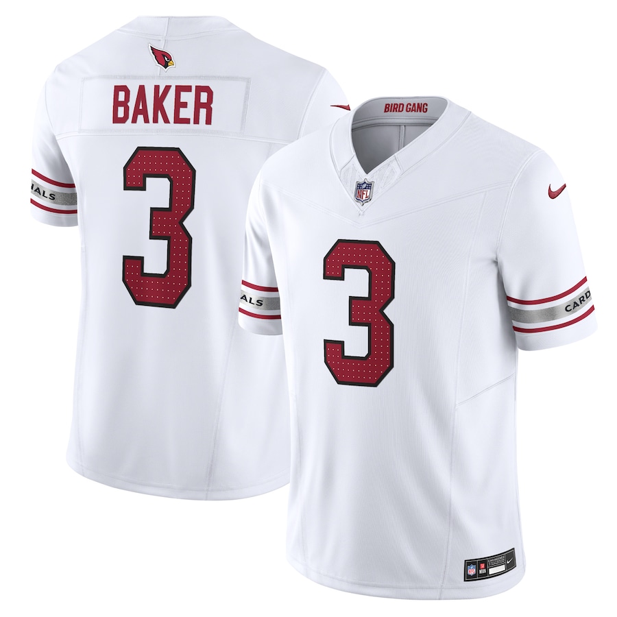 Mens Arizona Cardinals Budda Baker White Vapor F.U.S.E. Limited Jersey