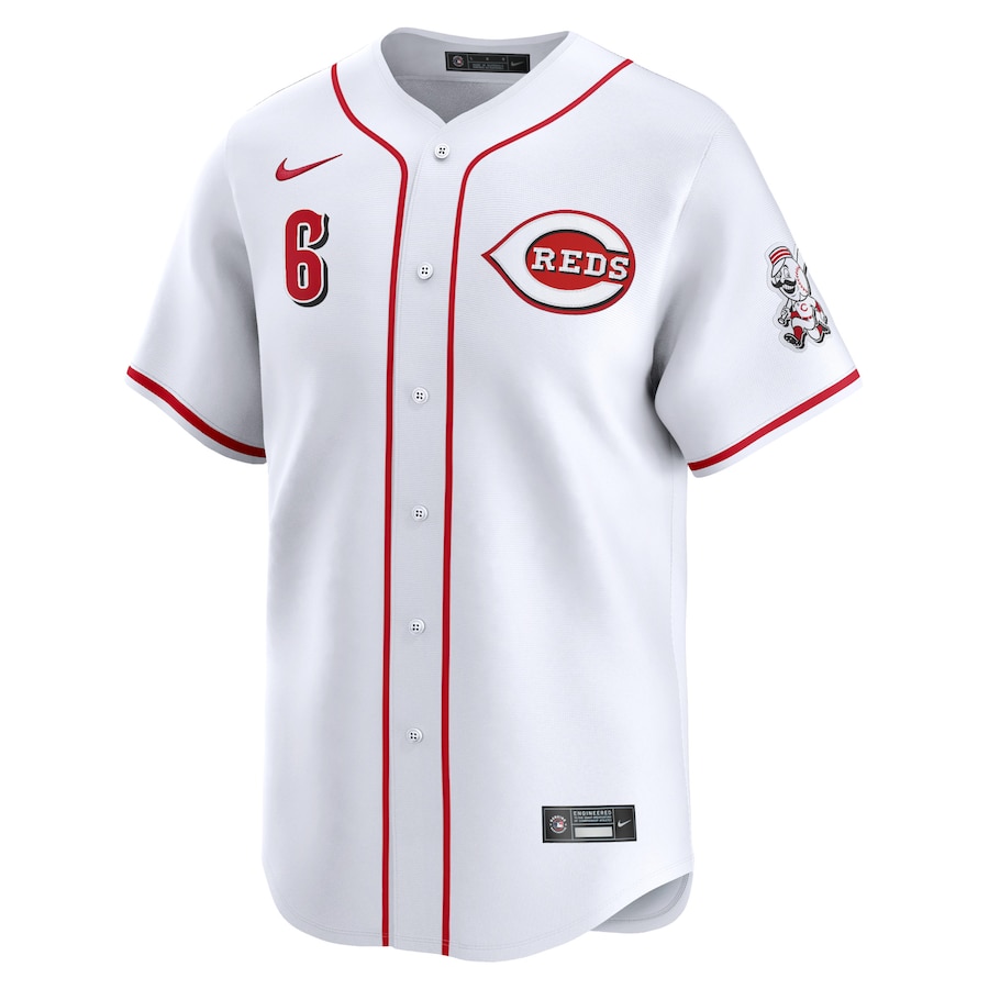 Men's Cincinnati Reds Jonathan India White Home Limited Player Jersey