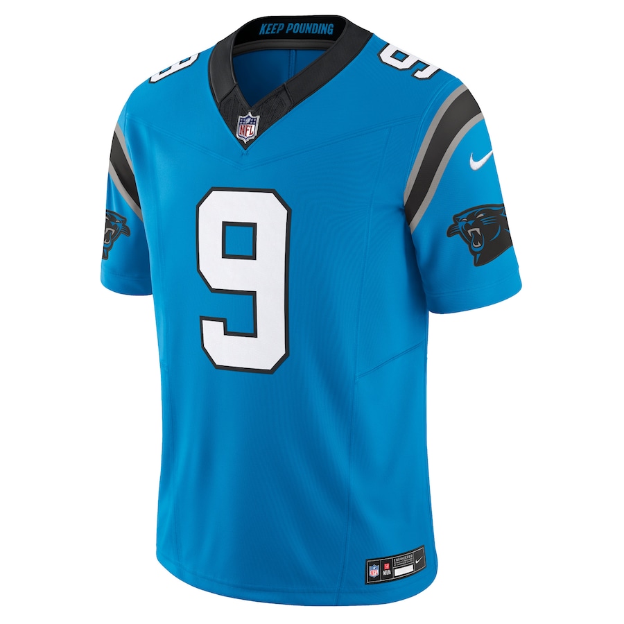 Mens Carolina Panthers Bryce Young Blue Vapor F.U.S.E. Limited Jersey