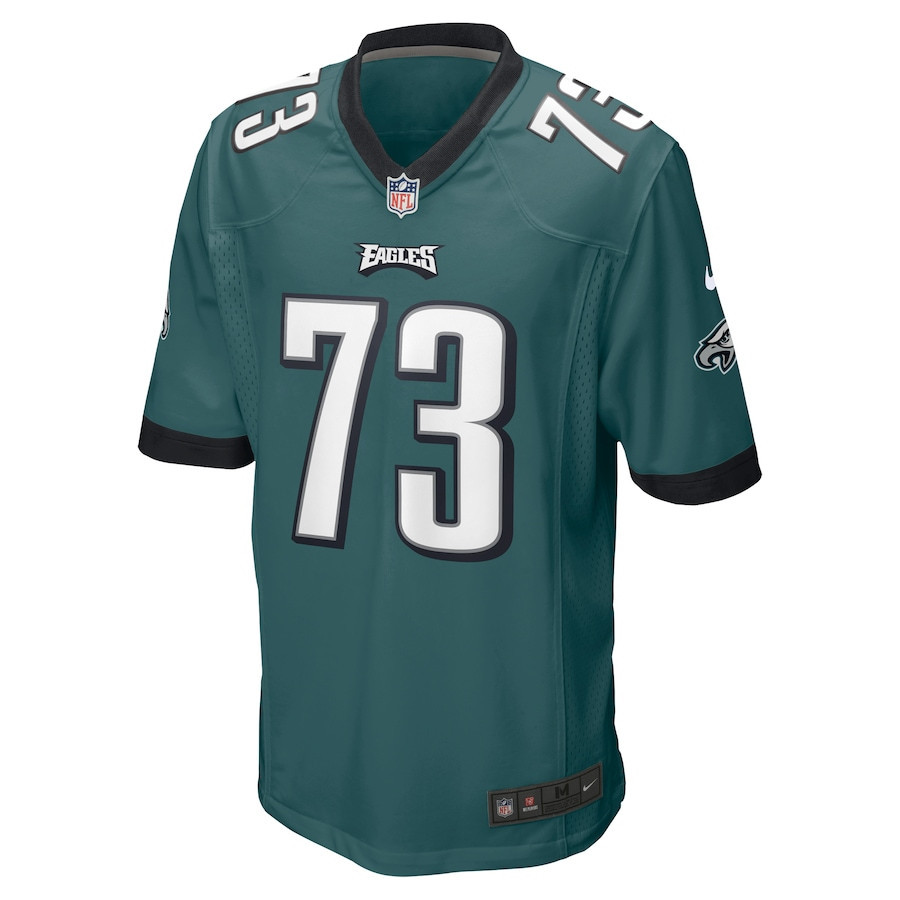 Le'Raven Clark 73 Philadelphia Eagles Game Men Jersey - Midnight Green