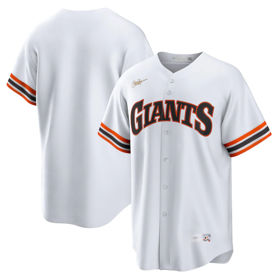 Youth San Francisco Giants Nike White Home Cooperstown Collection Team Jersey