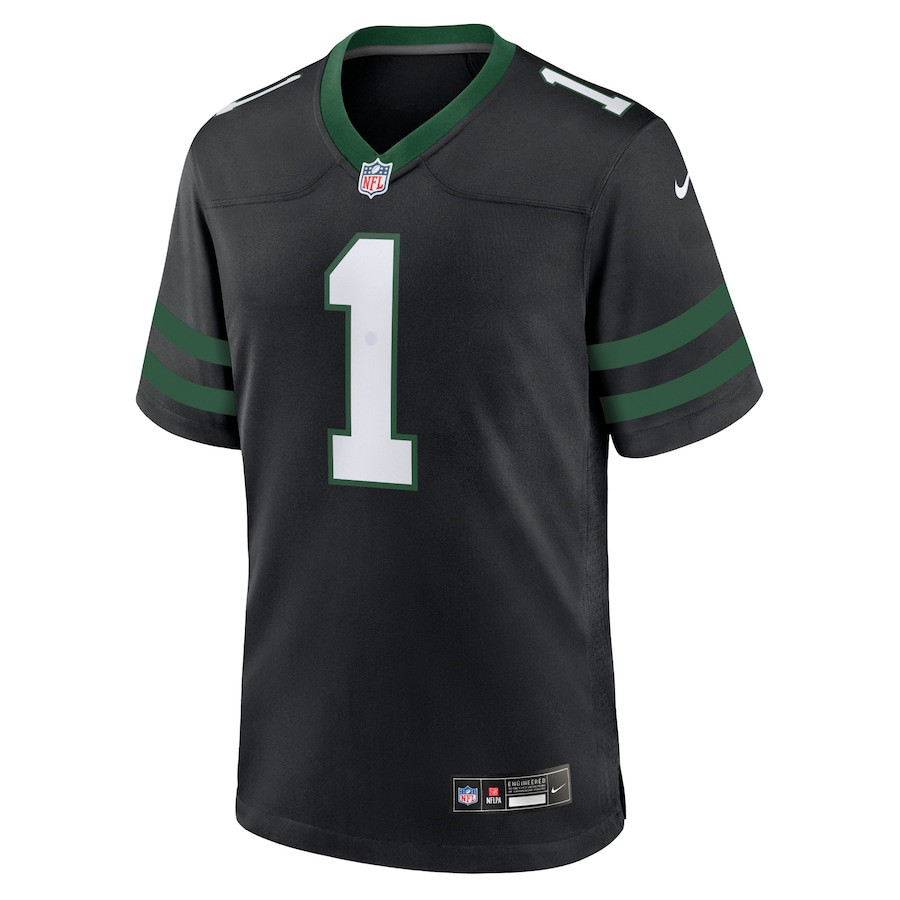 Ahmad Sauce Gardner 1 New York Jets Alternate Game Men Jersey - Legacy Black