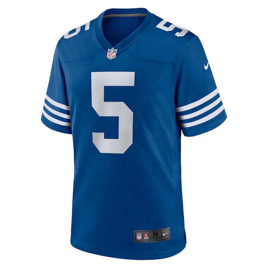 Mens Indianapolis Colts Anthony Richardson Royal 2023 Draft First Round Pick Alternate Game Jersey
