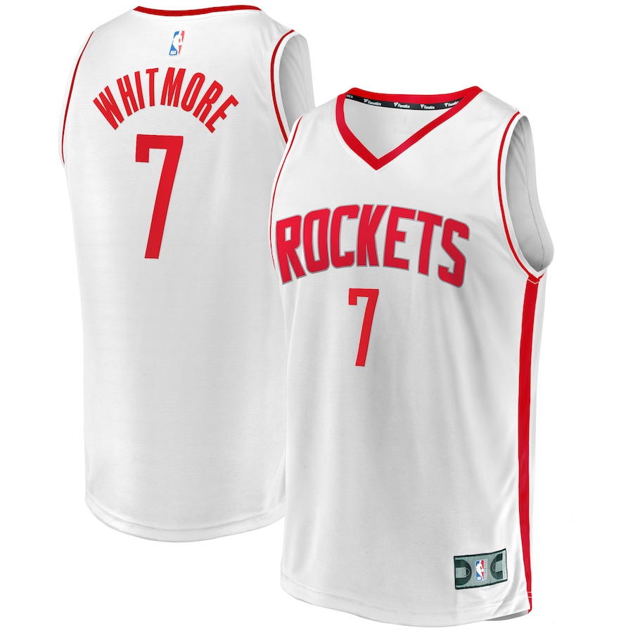 Cam Whitmore Houston Rockets Fanatics Youth Fast Break Replica Player Jersey - Association Edition - White