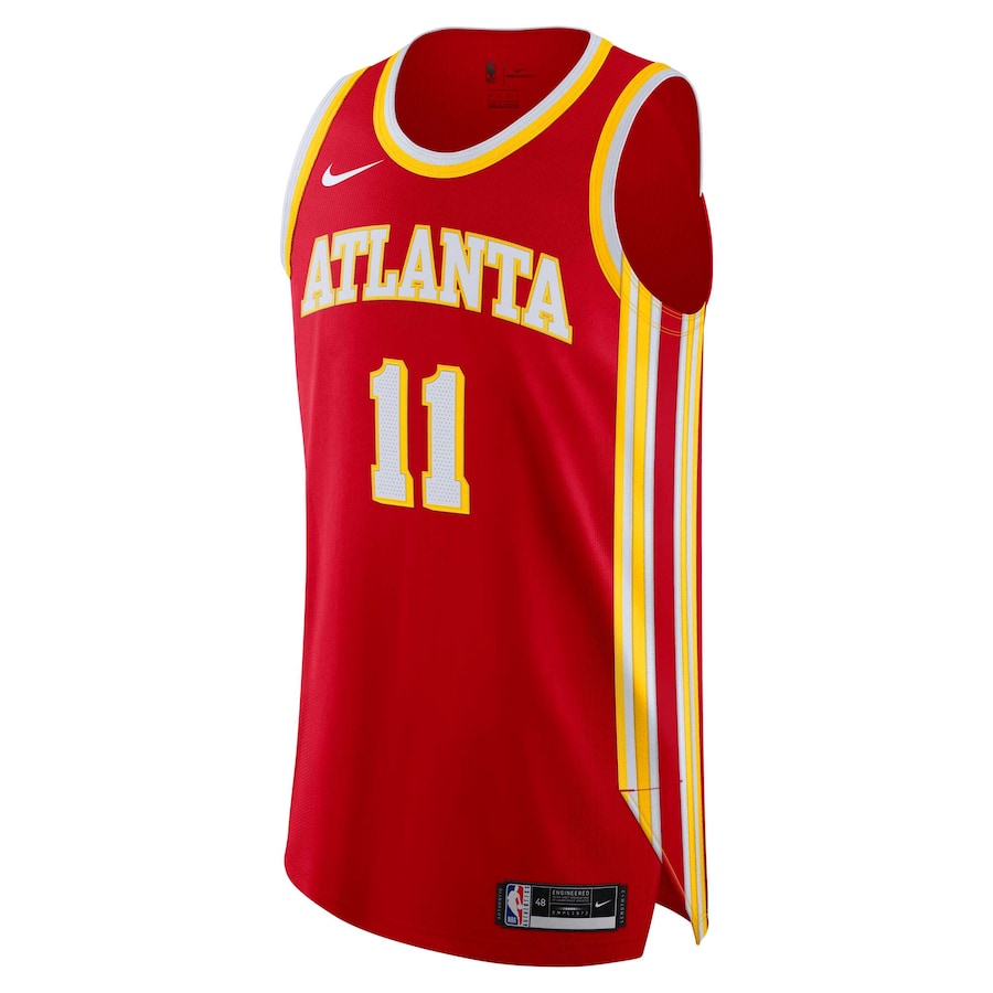Men's Atlanta Hawks Trae Young Nike Red Authentic Jersey - Association Edition