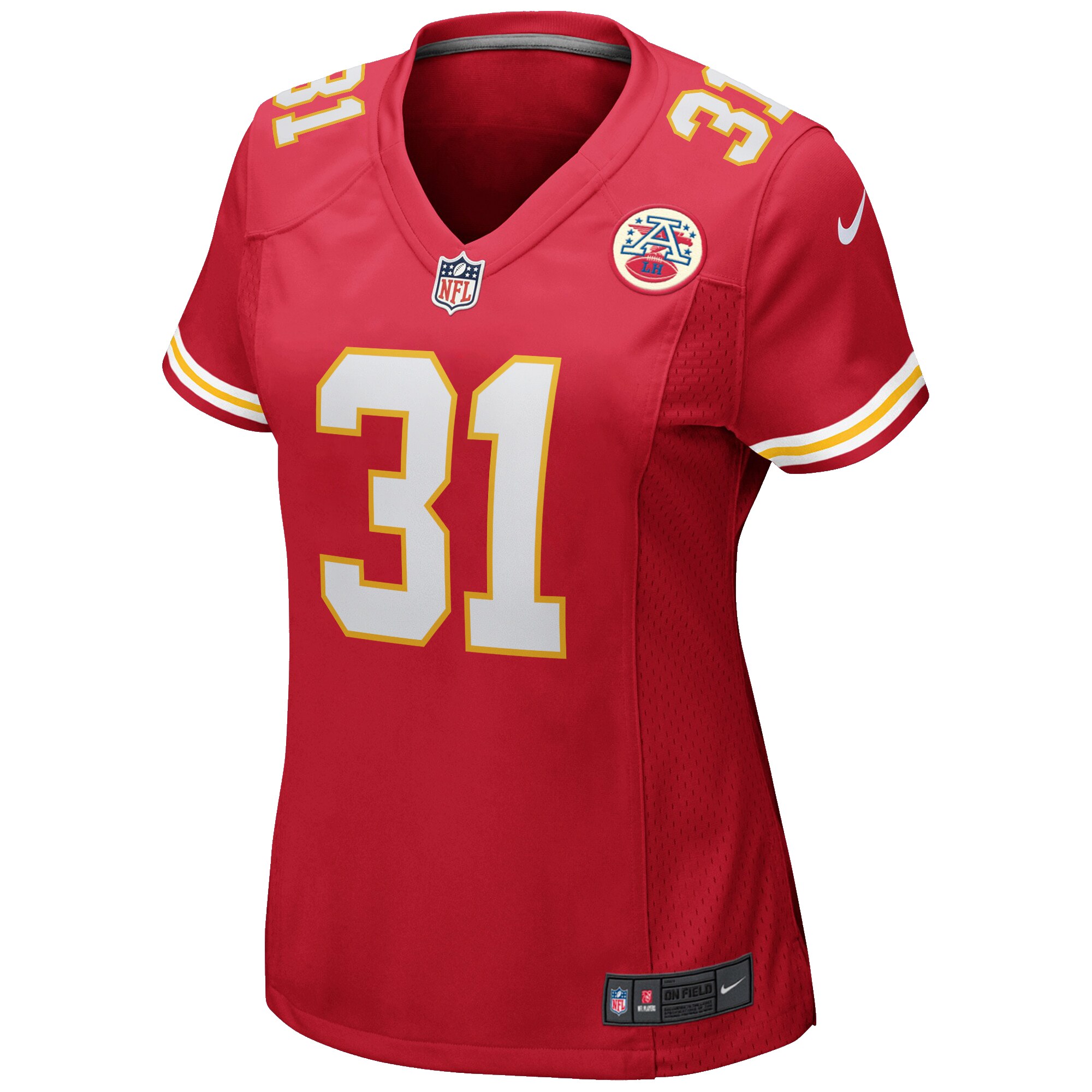 Priest Holmes Kansas City Chiefs Women's Game Retired Player Jersey - Red