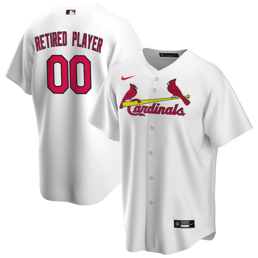 Youth St. Louis Cardinals Nike White Home Pick-A-Player Retired Roster Replica Jersey