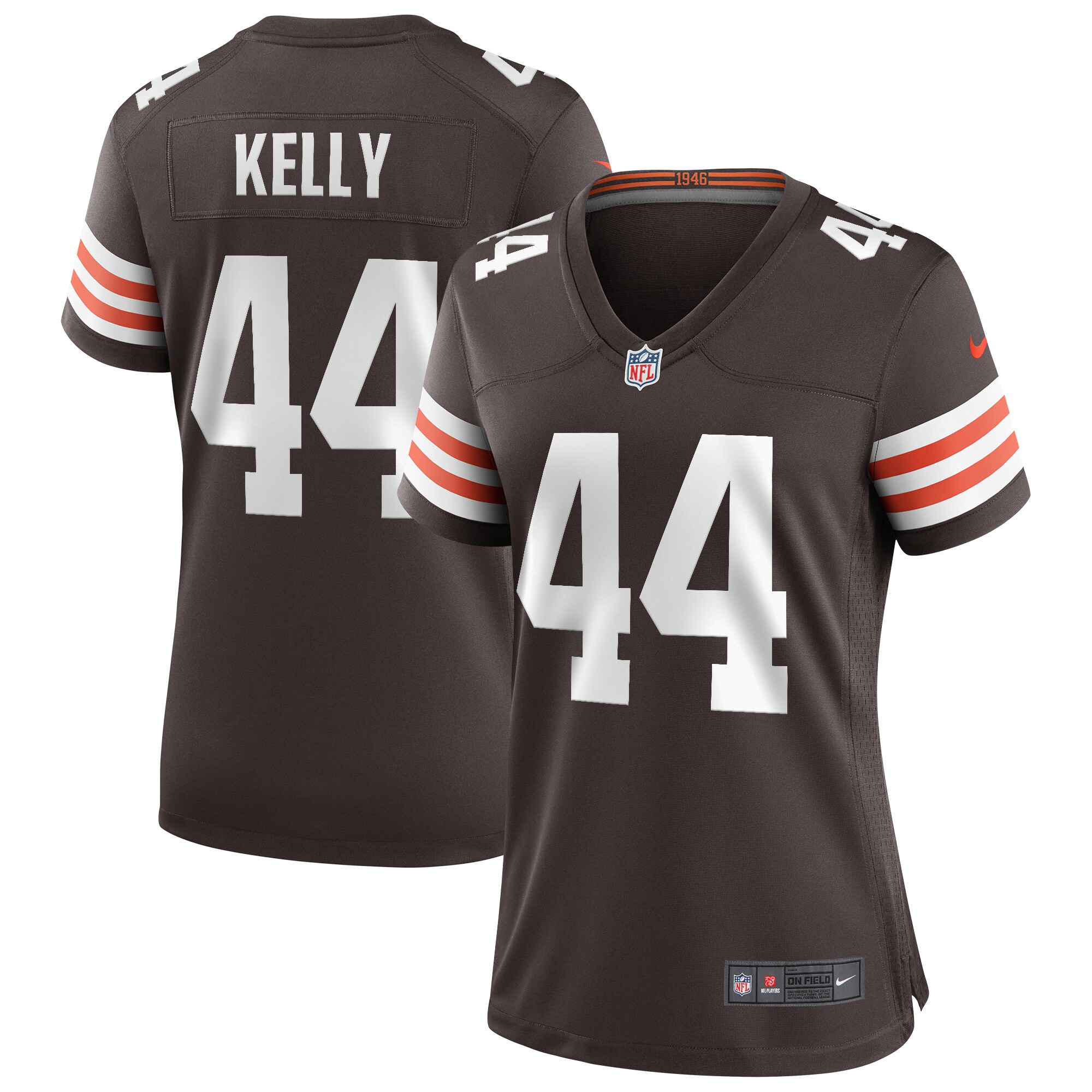 Leroy Kelly Cleveland Browns Women's Game Retired Player Jersey - Brown