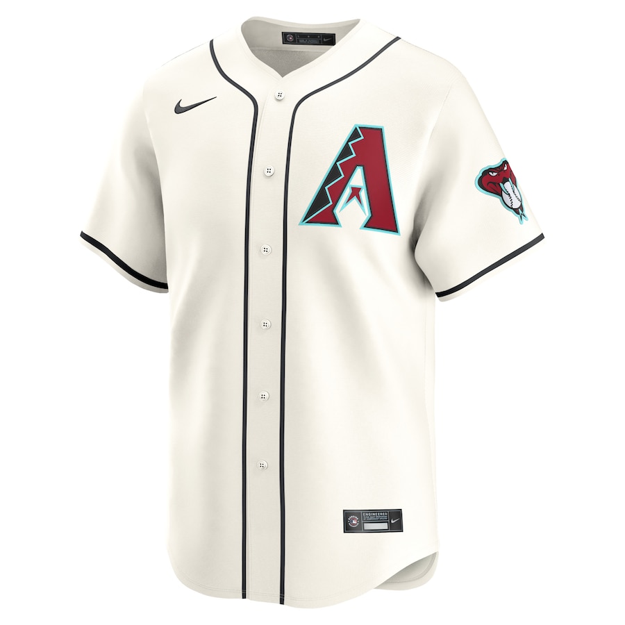 Men's Arizona Diamondbacks Ketel Marte White Home Limited Player Jersey