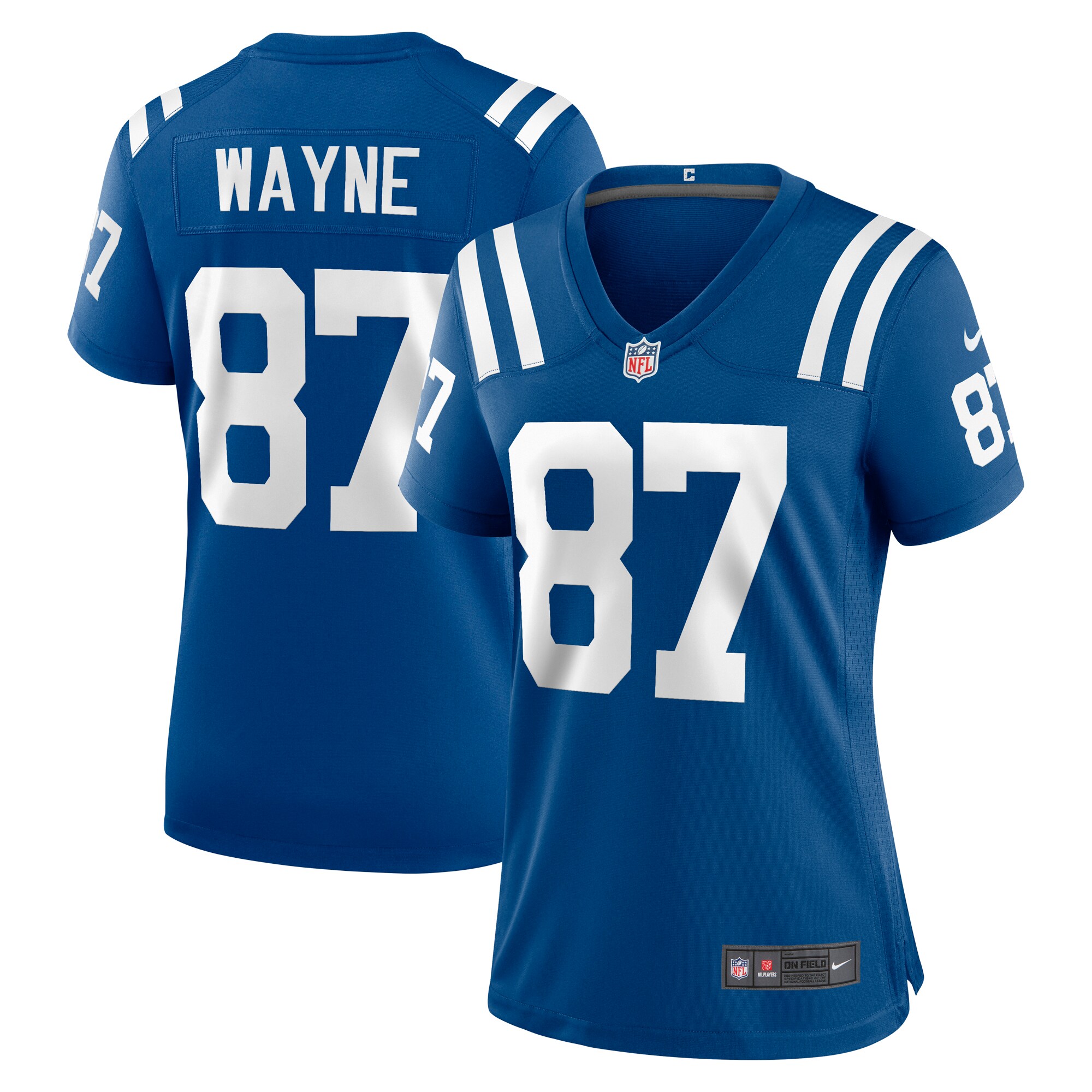 Reggie Wayne Indianapolis Colts Women's Retired Player Game Jersey - Royal