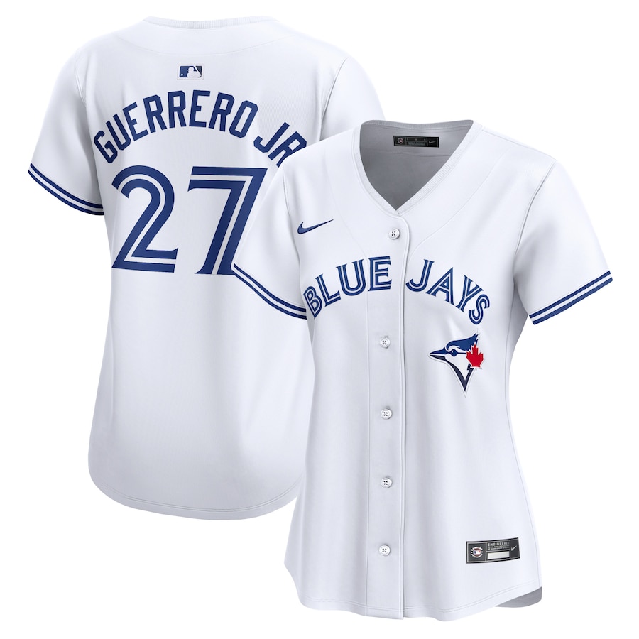 Women's Toronto Blue Jays Vladimir Guerrero Jr. White Home Limited Player Jersey