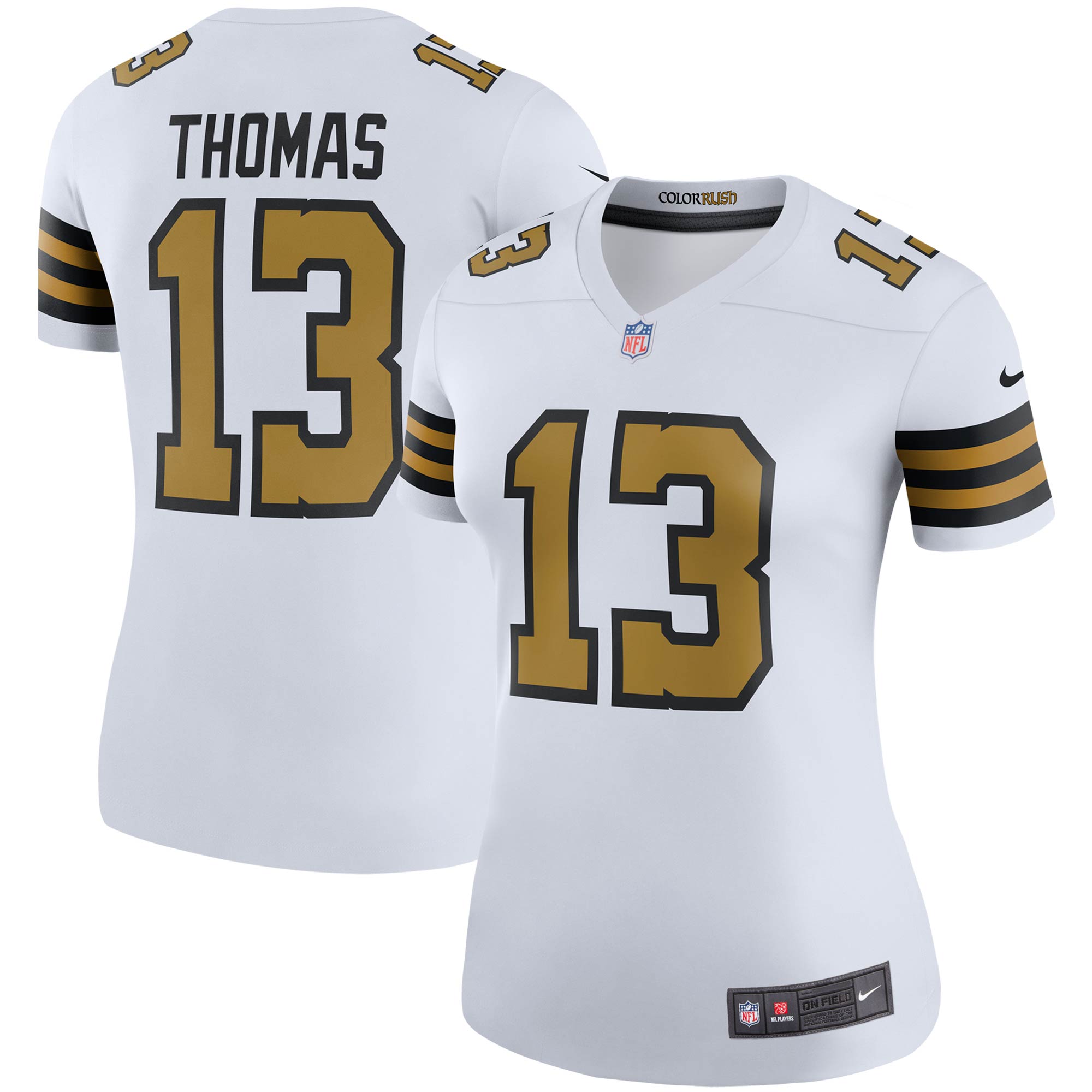 Michael Thomas New Orleans Saints Women's Color Rush Legend Player Jersey - White