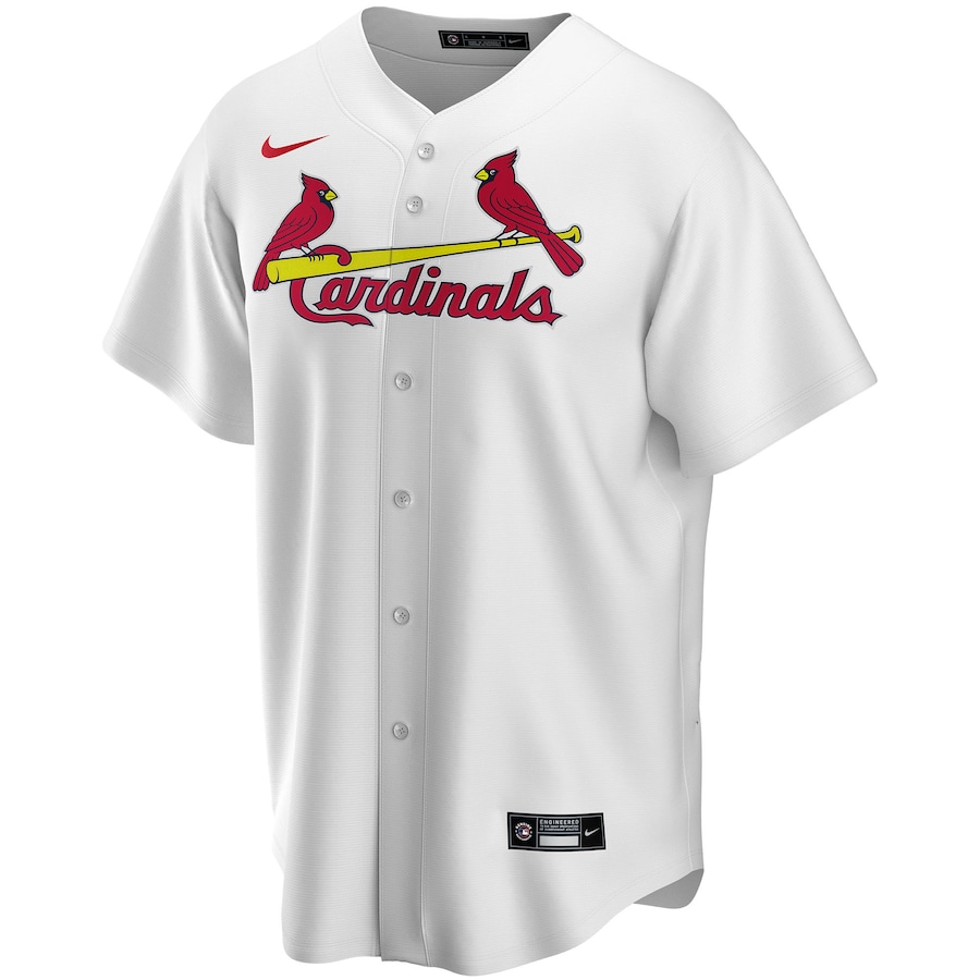 Men's St. Louis Cardinals White Home Pick-A-Player Retired Roster Replica Jersey
