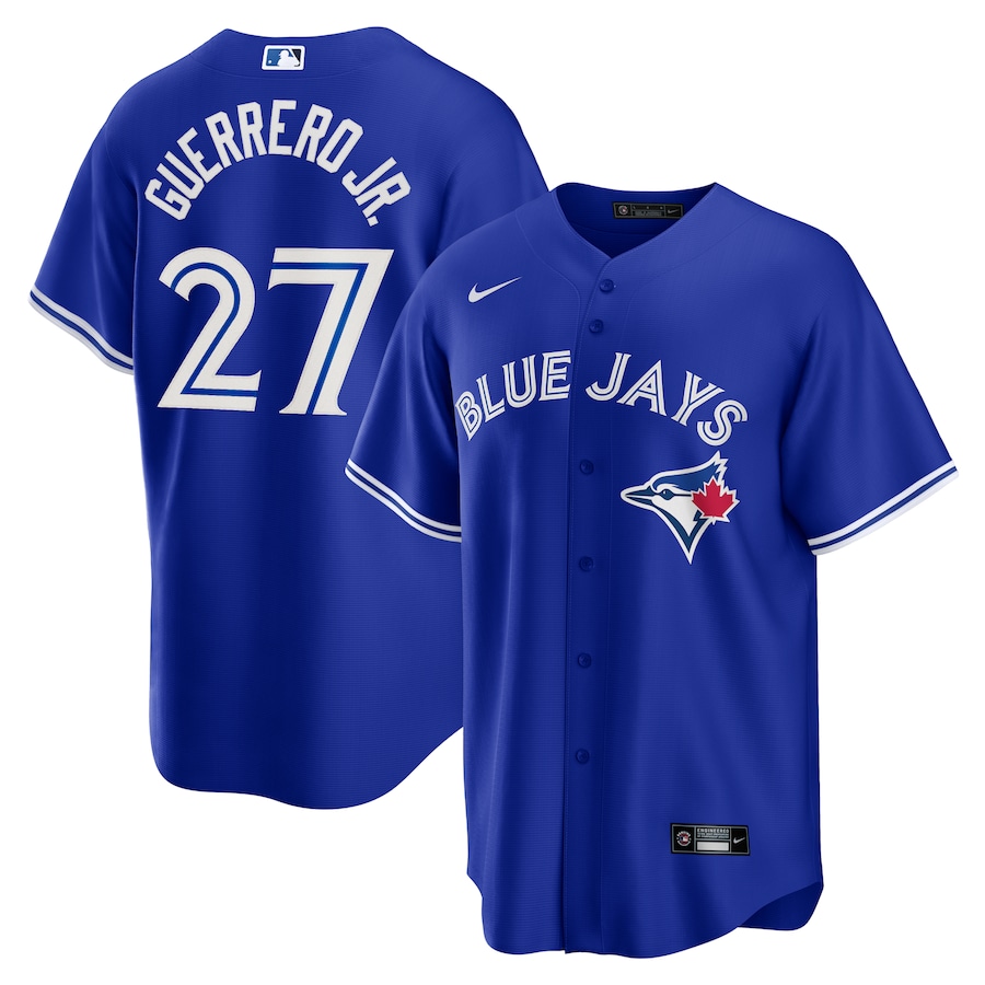 Men's Toronto Blue Jays Vladimir Guerrero Jr. Royal Alternate Replica Player Name Jersey