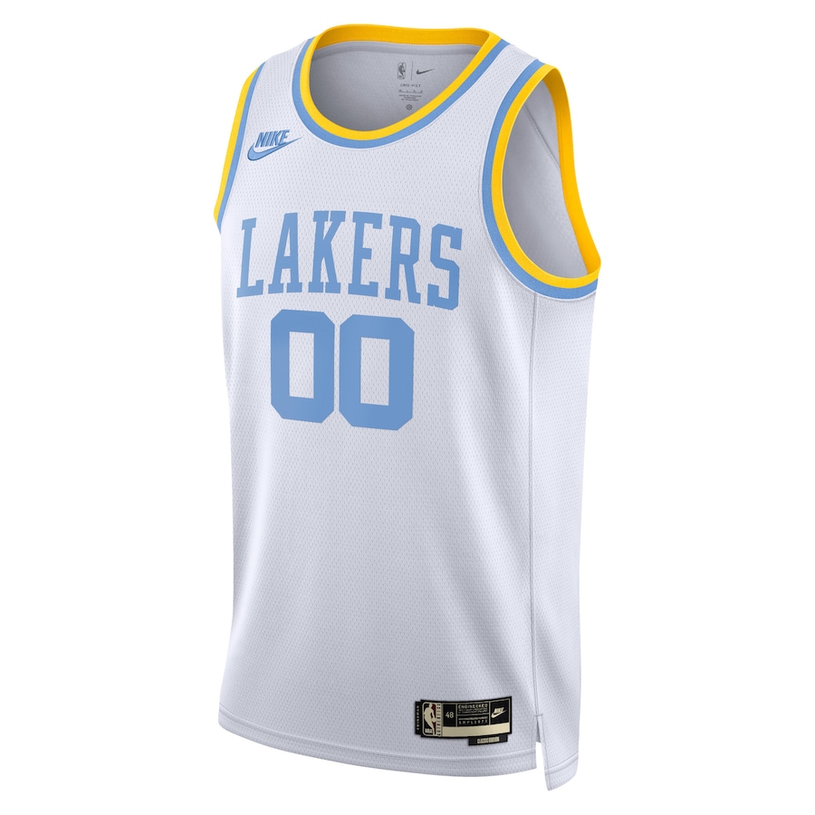 Unisex NBA Los Angeles Lakers White 2022/23 Custom Swingman Jersey - Classic Edition