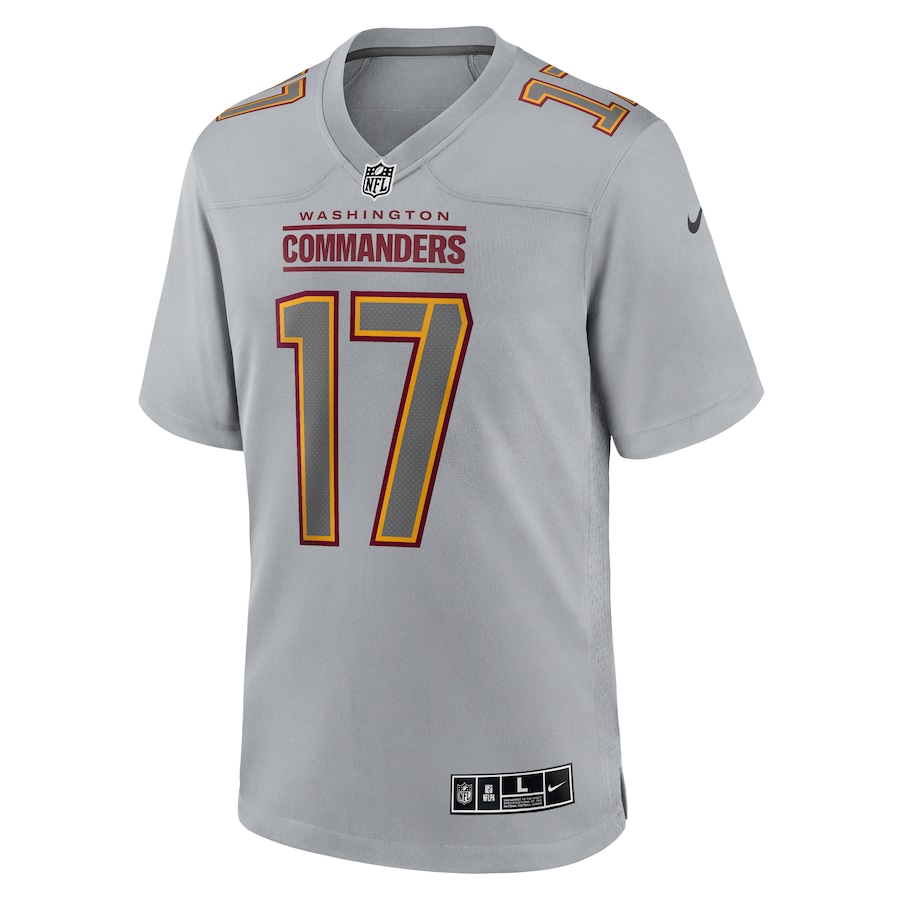 Mens Washington Commanders Terry McLaurin Gray Atmosphere Fashion Game Jersey