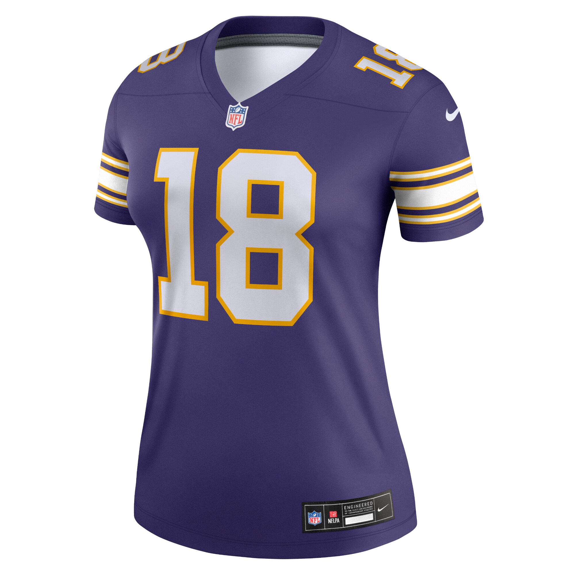 Justin Jefferson Minnesota Vikings Women's Alternate Legend Jersey - Purple