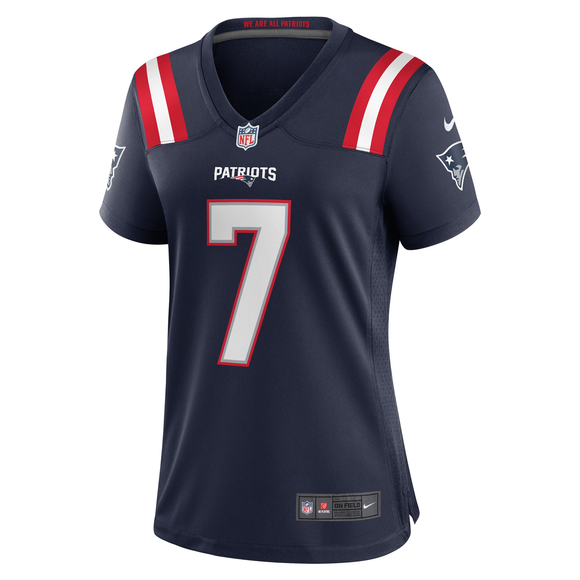 JuJu Smith-Schuster New England Patriots Women's Game Player Jersey - Navy