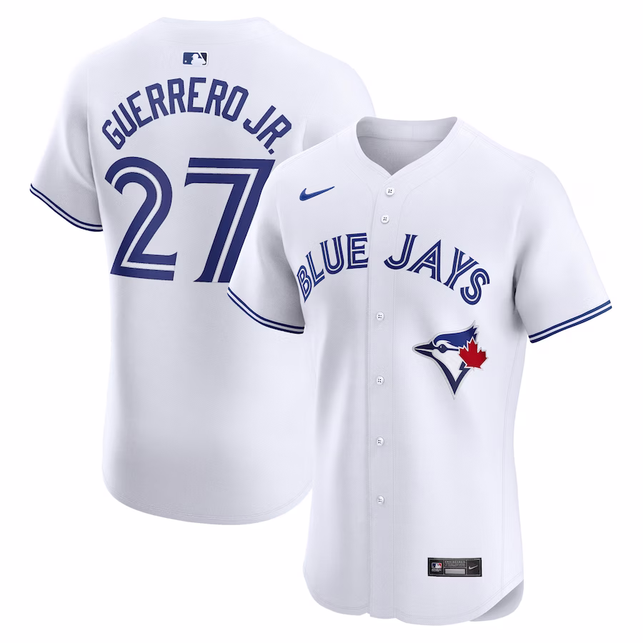 Youth Toronto Blue Jays Vladimir Guerrero Jr. Nike White Home Elite Player Jersey