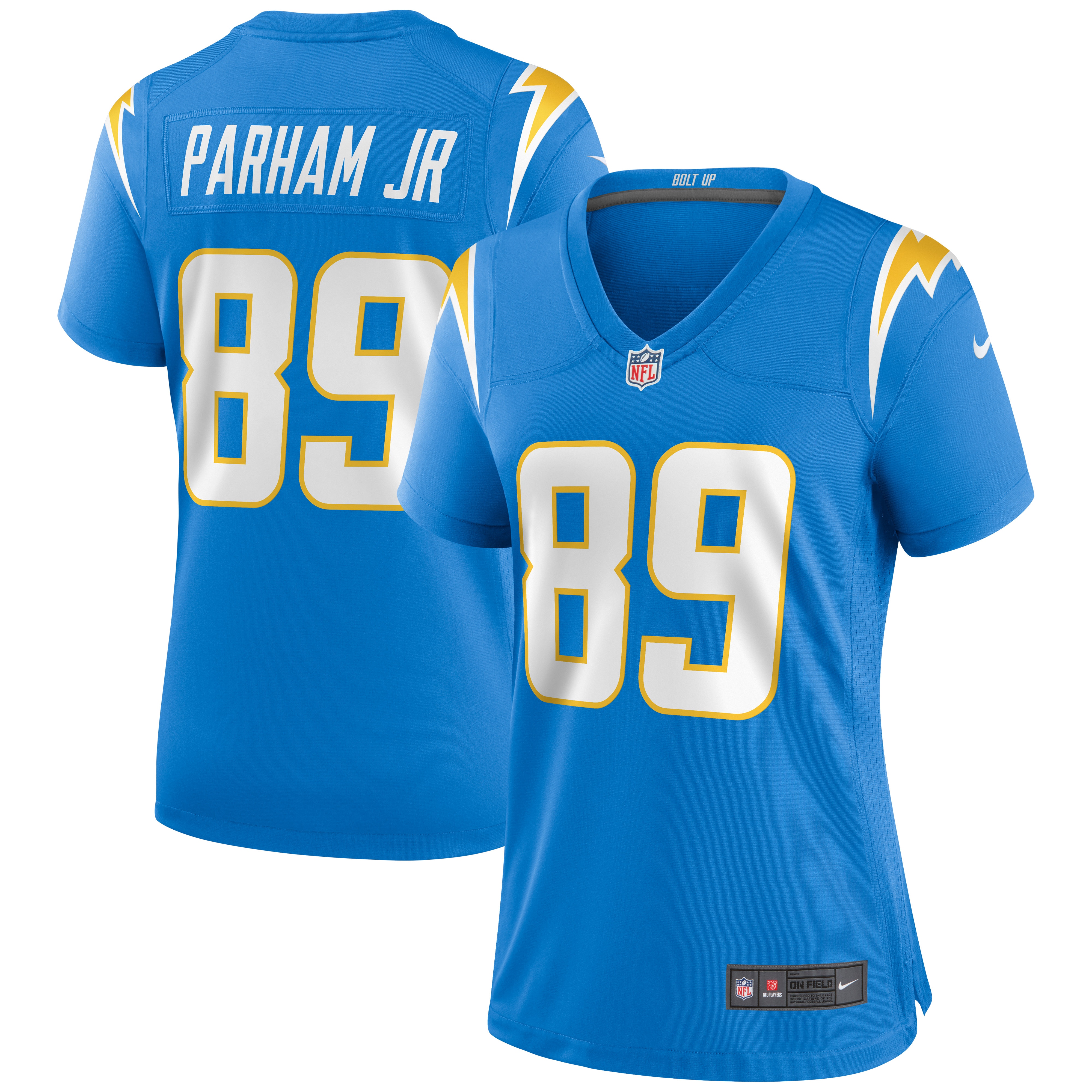 Donald Parham Jr. Los Angeles Chargers Women's Game Jersey - Powder Blue