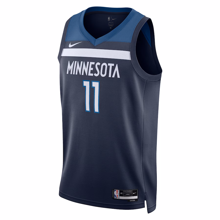 Naz Reid Minnesota Timberwolves Nike Unisex Swingman Replica Jersey - Icon Edition - Navy
