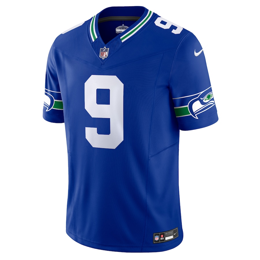 Mens Seattle Seahawks Kenneth Walker III Royal Vapor F.U.S.E. Limited Jersey