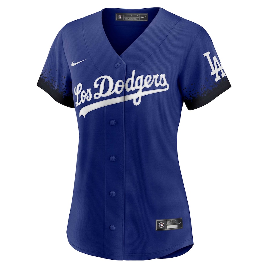 Women's Los Angeles Dodgers Freddie Freeman Royal City Connect Replica Player Jersey